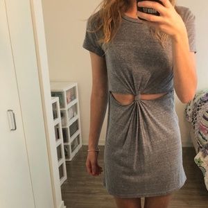Urban Outfitters Cutout T-Shirt Dress